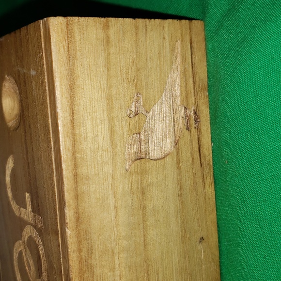 Bundle of Two Wooden Boxes Proof Sunglass Box + Smaller Hinge and Latch Box - Picture 2 of 11